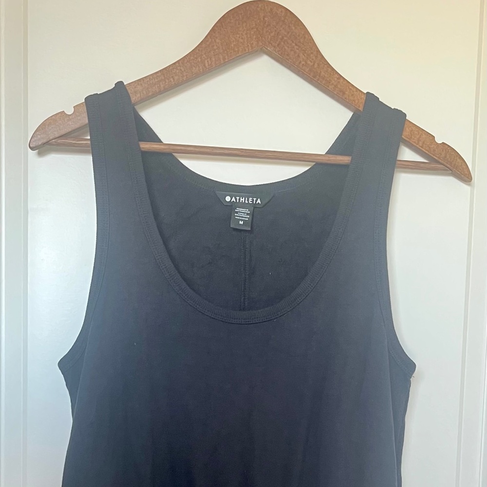 Women's Athleta Black Romper Shorts with Pockets Casual Lounge Athleisure Size M